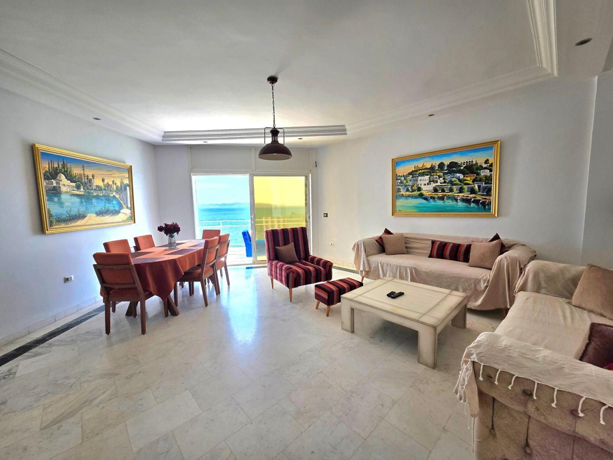 Appartement The bleu sea à Tunis Extérieur photo